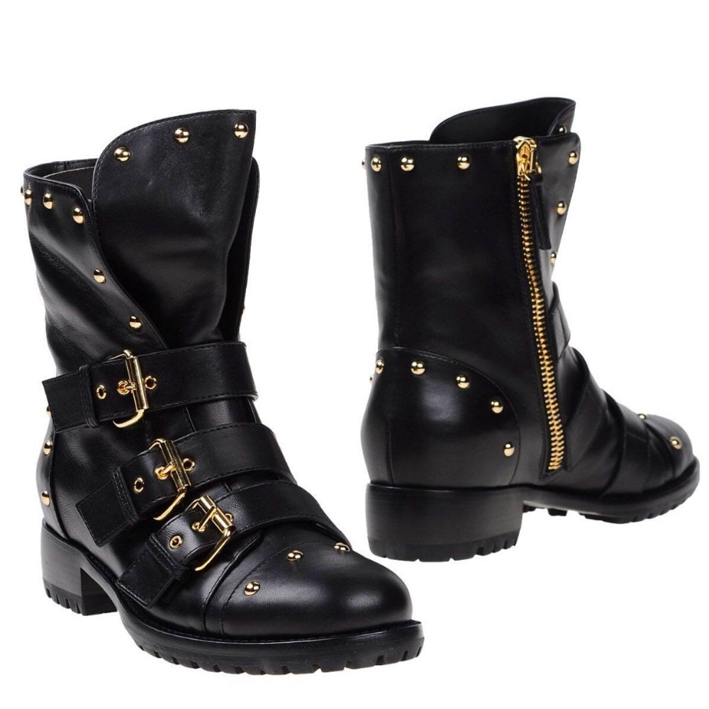 ‼️CLOSET CLOSING FINAL DAYS ‼️
 NIB‎ Giuseppe Zanotti studded buckle boots